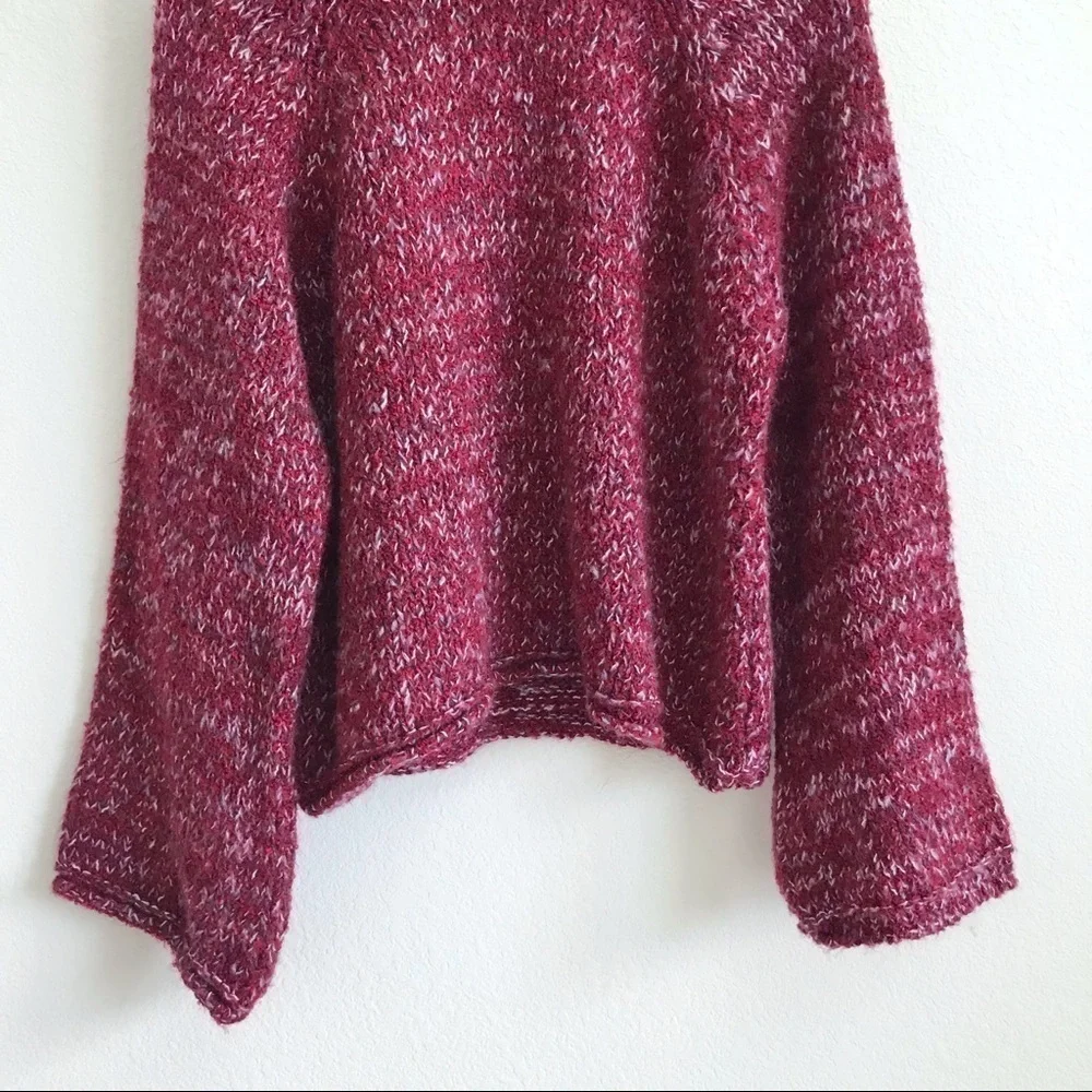 New! Urban Outfitters Turtleneck Chunky Knit Bell Sleeve Sweater